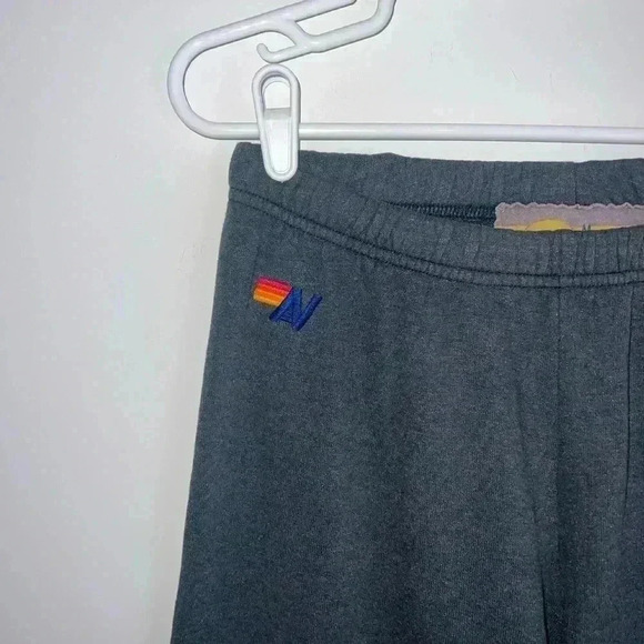 AVIATOR NATION STRIPPED JOGGERS MEDIUM - Picture 2 of 11